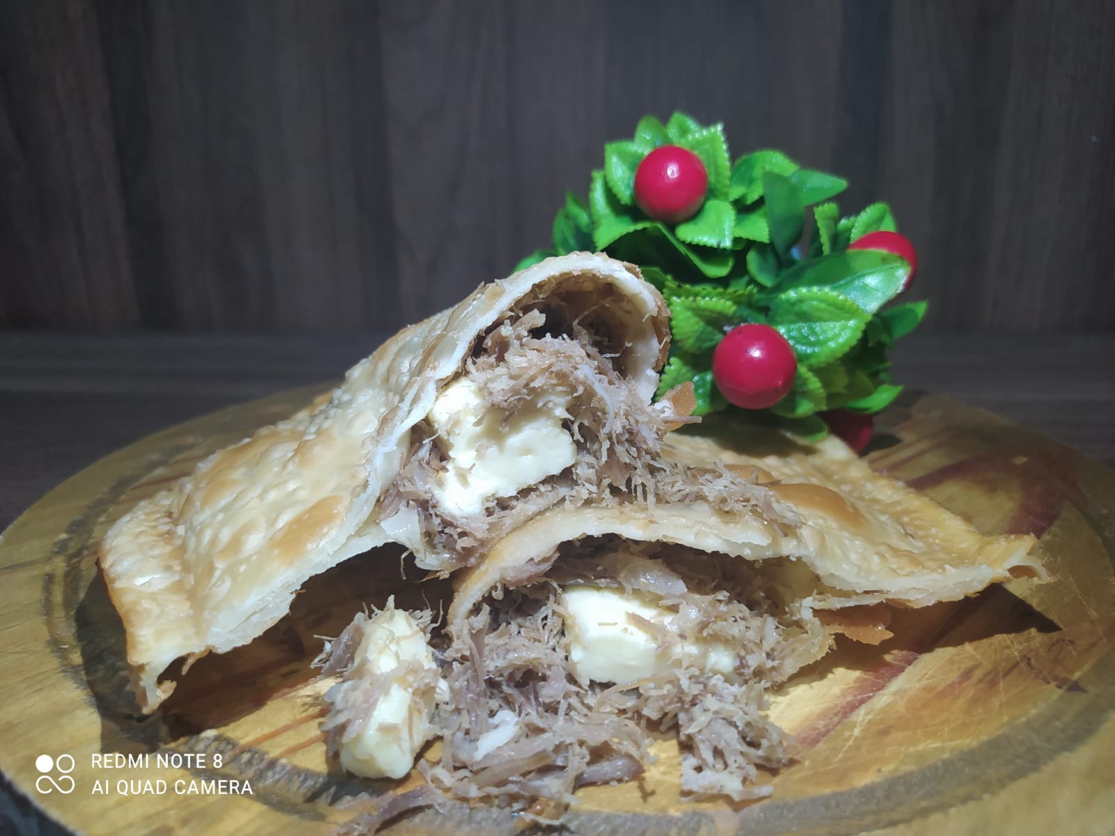 Pastel Carne do Sol c/queijo coalho